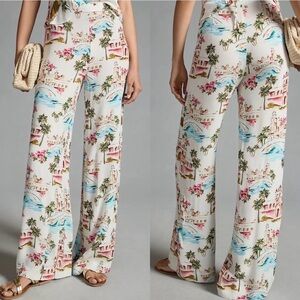 NWOT Favorite Daughter The Friday Palazzo Pants in Valencia 0
